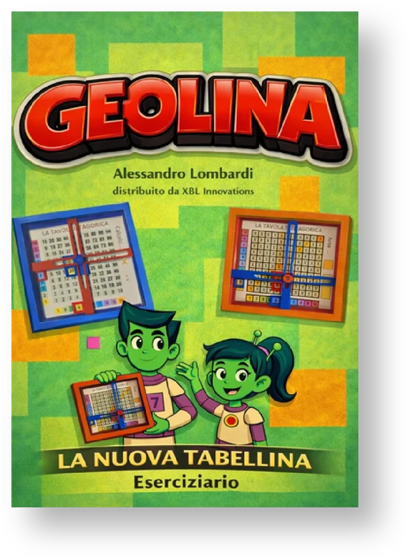 Copertina dell’Eserciziario di Geolina